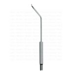 Elektroda ENT wygięta, 45st. 19cm