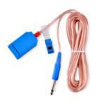 Kabel elektrody biernej jack 6,3 mm (Eltron) jednorazowej i stalowej