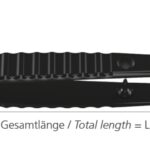 Pęseta bipolarna prosta, długa