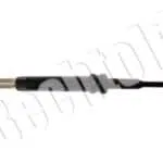 R-304-1 Igła prosta 0,5 mm, izolowana, do uchw. 2, ? Igła prosta izolowana ? Średnica końcówki: 0,5 mm ? Średnica uchwytu: 2,4 mm