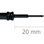 R-323-0 Elektroda igł. wolframowa, do uchw. 2,4mm ? Elektroda igłowa, wolframowa