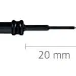 R-323-0 Elektroda igł. wolframowa, do uchw. 2,4mm ? Elektroda igłowa, wolframowa