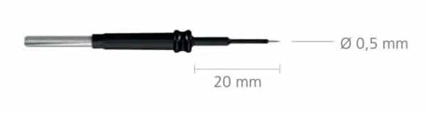 R-323-0 Elektroda igł. wolframowa, do uchw. 2,4mm ? Elektroda igłowa, wolframowa