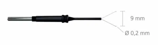 R-384-1 pętla trójkątna 9  mm, do uchw. 2,4mm