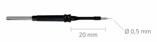 R-387-8 Elektroda igł. wolframowa, do uchw. 2,4mm ? Elektroda igłowa, wolframowa