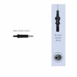 Kabel 92002 laparoskopowy 4mm żeński, wtyk ERBE, 3m